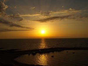 Sonnenuntergang in Akamas