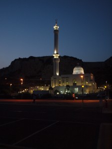 Mosque by night